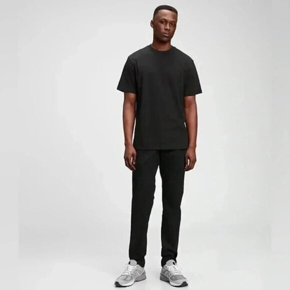 GAP Mens Pants Modern Slim Fit Chinos Khakis GapFlex Black Size 31x32 - Picture 2 of 15